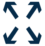4-way stretch icon